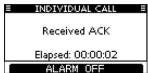 ICOM M510 - ◇ Making an Individual Call - 1
