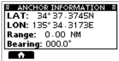 ICOM M510 - ◇ Starting Anchor Watch - 1