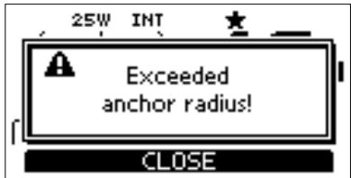 ICOM M510 - ◇ Starting Anchor Watch - 2