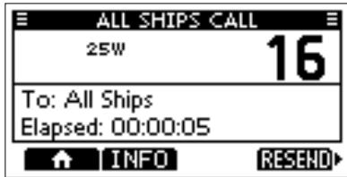 ICOM M510 - Push DSC. - 4