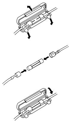 ICOM M510 - ■ Fuse replacement - 1