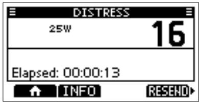 ICOM M510 - ◇ Distress Cancel call - 4