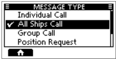 ICOM M510 - Push DSC. - 1