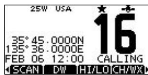 ICOM M510 - Selecting a Channel - 1