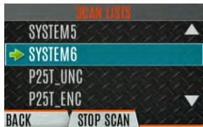 L3Harris XL-95P - Edit Scan List - 2