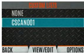 L3Harris XL-95P - Create Custom Scan List - 2