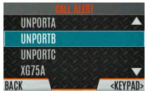 L3Harris XL-95P - To send an alert: - 2