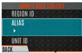 L3Harris XL-95P - Add/Edit Contact from the Radio - 5