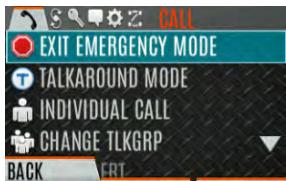 L3Harris XL-95P - Declaring an Emergency Call - 2