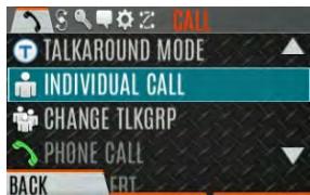 L3Harris XL-95P - Transmit an Individual Call - 1