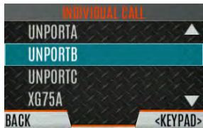 L3Harris XL-45P - Transmit an Individual Call - 2