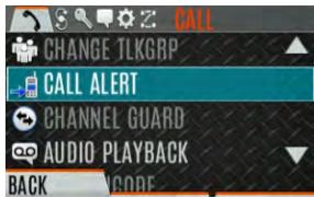L3Harris XL-45P - To send an alert: - 1