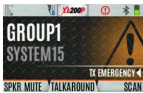 L3Harris XL-45P - Declaring an Emergency Call - 1