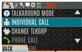 L3Harris XL-45P - Add/Edit Contact from the Radio - 1