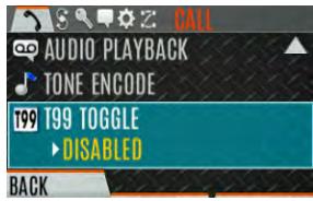 L3Harris XL-45P - Enable/Disable Type 99 - 1