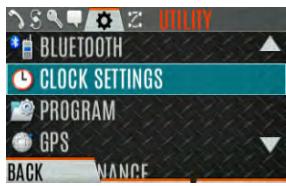 L3Harris XL-45P - CLOCK SETTINGS - 1