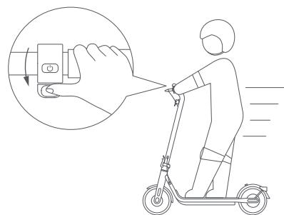 NAVEE V40 - Steering - 2