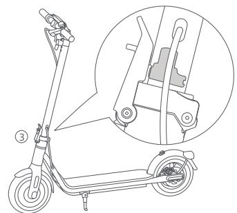 NAVEE V40 - Install AirTag holder - 2