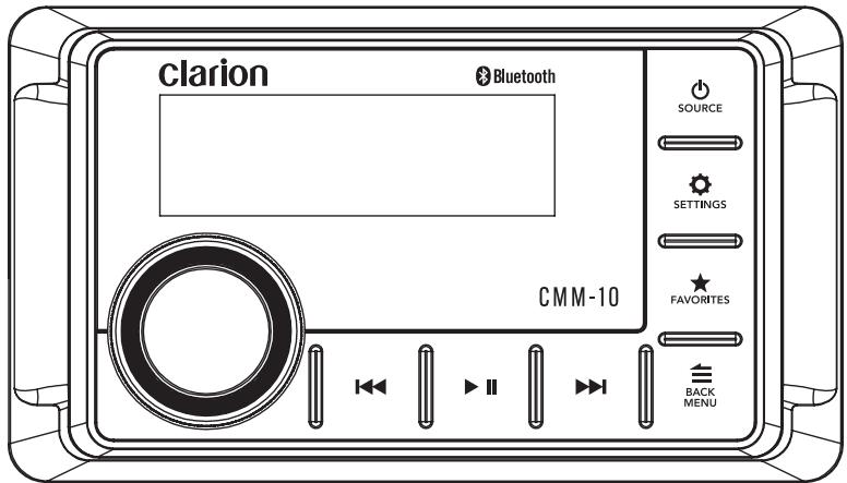 CLARION CMM-10 - ALLGEMEINE BEDIENFUNKTIONEN - 1