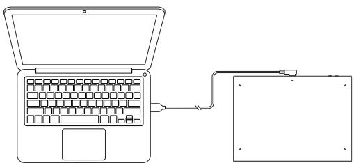 XP-Pen MT1592B - Wired Connection - 1