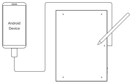 XP-Pen MT1592B - Connect to Android Phone or Tablet - 1