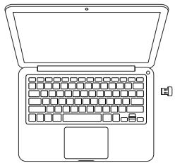 XP-Pen MT1172B - Only Wireless Shortcut Remote - 1