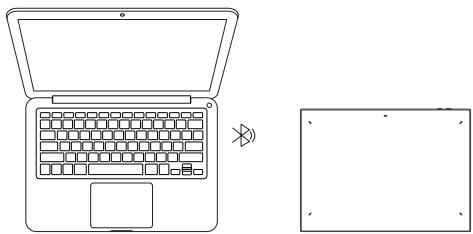 XP-Pen MT1172B - Atalho Remoto sem fios - 1