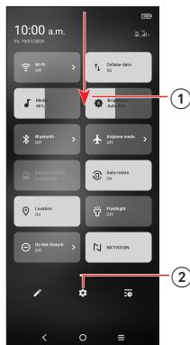 TCL TCL 50 XE NXT PAPER 5G - Home screen - 2