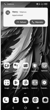 TCL TCL 50 XE NXT PAPER 5G - Répondre à un appel - 1