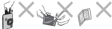 FUJIFILM FI043 - Precauciones sobre el manejo de la película y las impresiones - 1