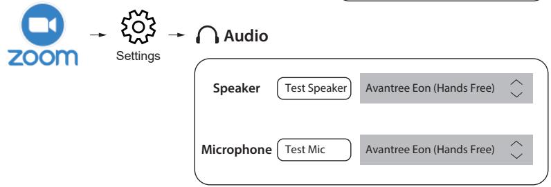 Avantree BTHS-AS100 - Output - 2