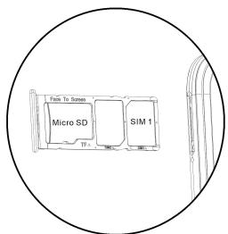 BLU G73 - Instalacao do Cartao SIM (Chip) - 1