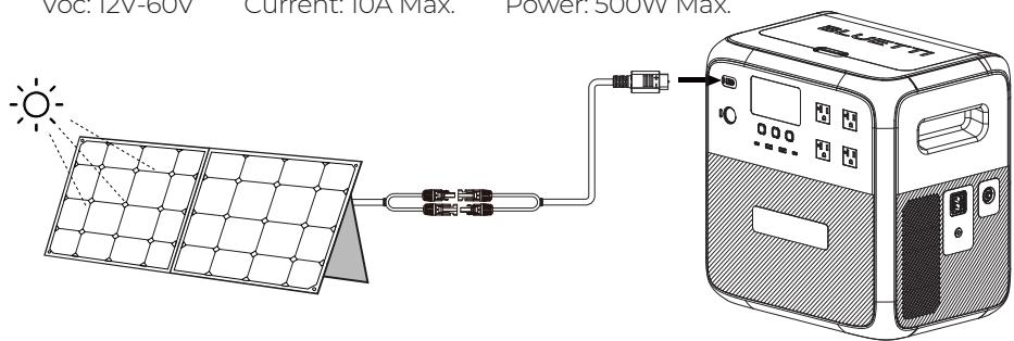 BLUETTI AC180T - Solar Charging - 1