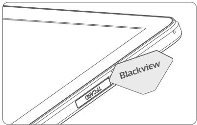 BLACKVIEW Tab 30 WiFi Series - So legen Sie die Karte ein - 1
