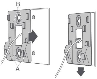 AT&T CL82207 - Wall-mount installation (optional) - 2