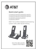 AT&T CL82267 - Parts checklist - 1
