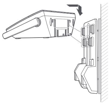 AT&T CL82357 - Wall-mount installation (optional) - 3
