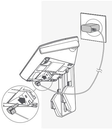 AT&T CL82507 - Wall-mount installation (optional) - 4
