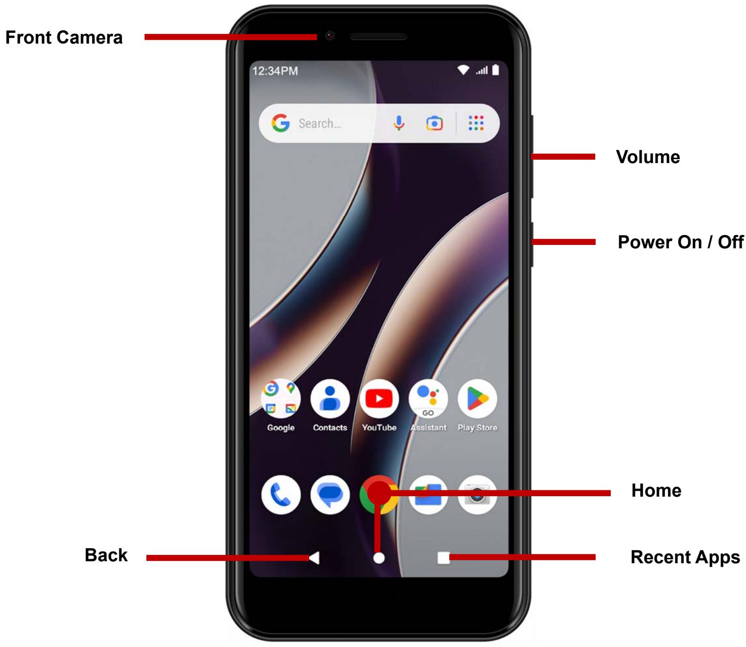 BLU C5L MAX - KEY FUNCTIONS - 1