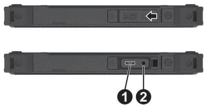 Getac ZX80 - Left-Side Components - 1