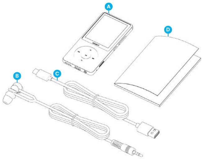 Home Audio P18BT - Cosa c'é nella scatola? - 1