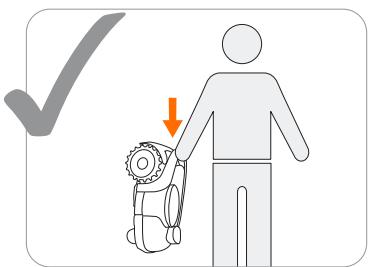 SEGWAY Navimow - How to move or lift properly: - 1