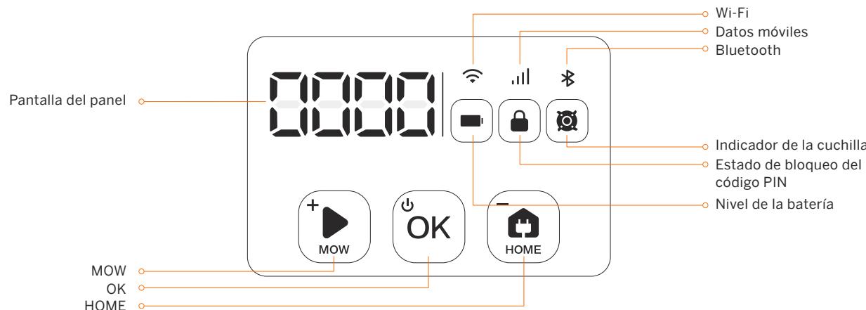 SEGWAY Navimow - Panel de control - 1