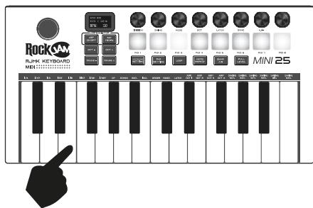 RockJam RJMK25 - Bluetooth-MIDI: - 3
