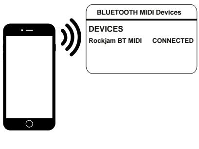 RockJam RJMK25 - Bluetooth MIDI: - 1