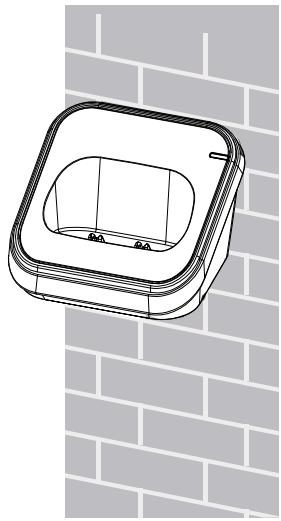 Snom M56 - To mount the charger on the wall: - 2