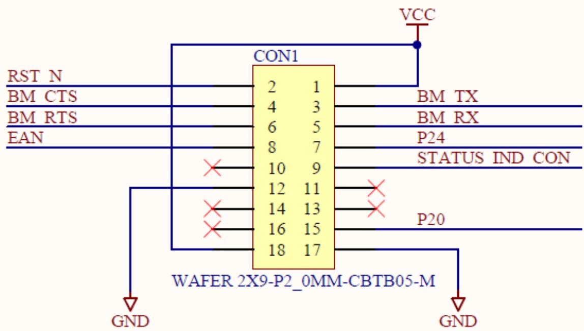 TSC RF-BHN - Connector Schematic - 1