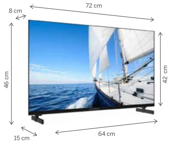 THOMSON 32HG2S14 - 32" HD Google TV - 1