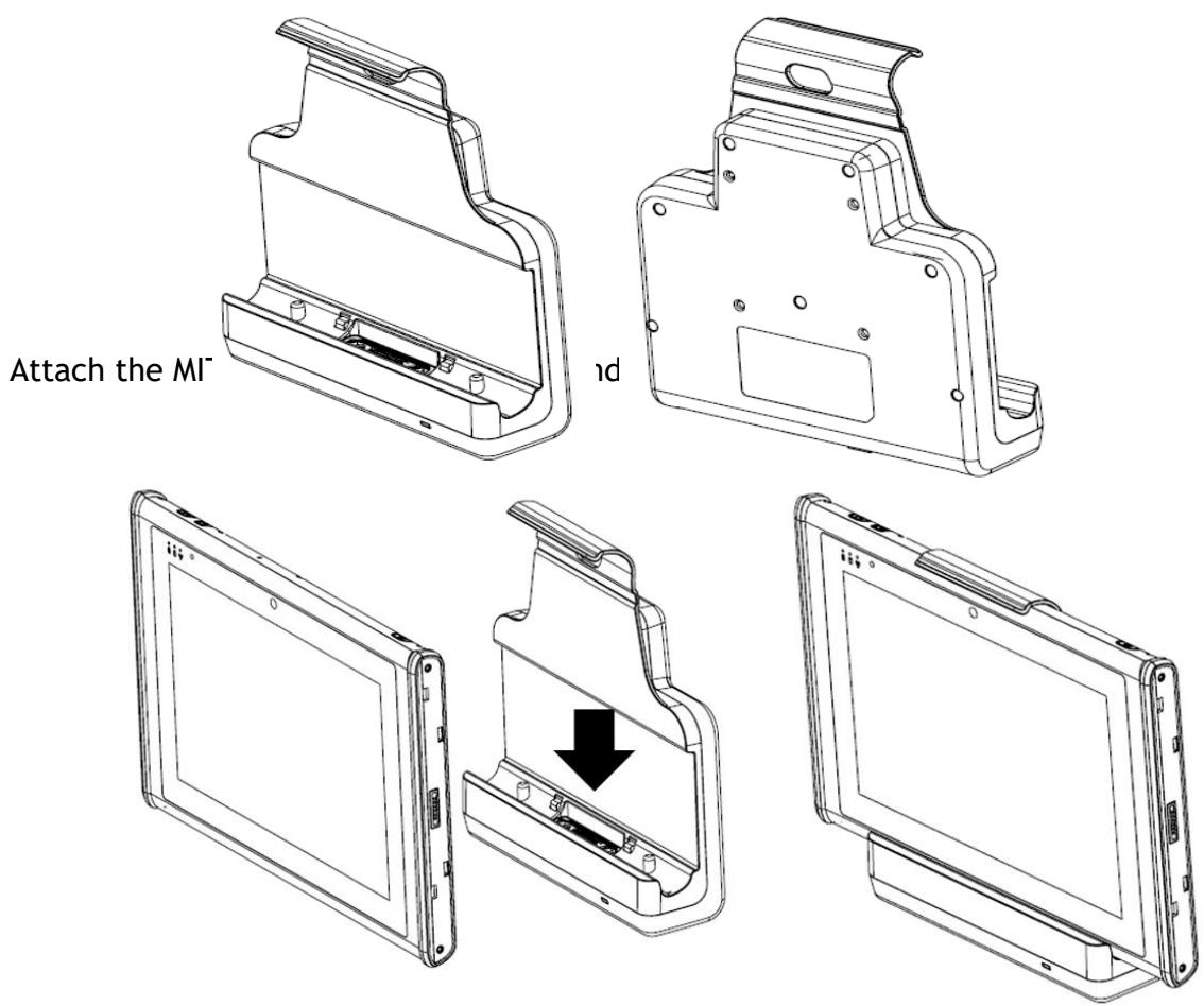 Advantech MIT-W102 - A.2.3 VESA Docking Station - 1