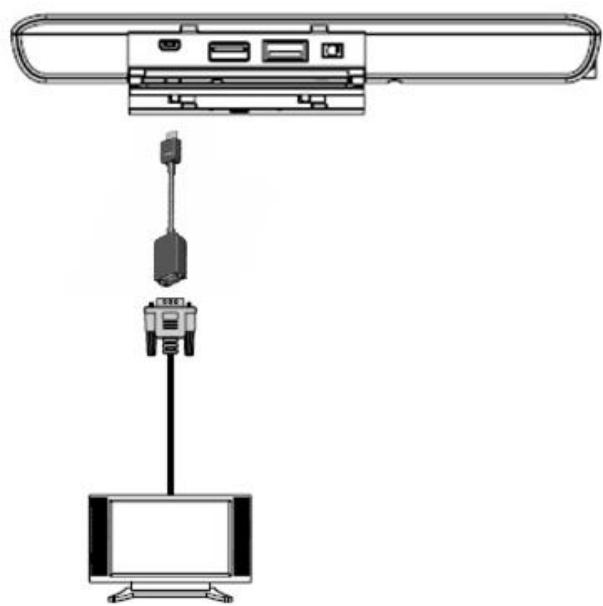 Advantech MIT-W102 - Connecting to a Monitor - 1